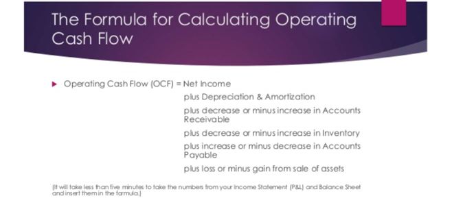 operating cash flow